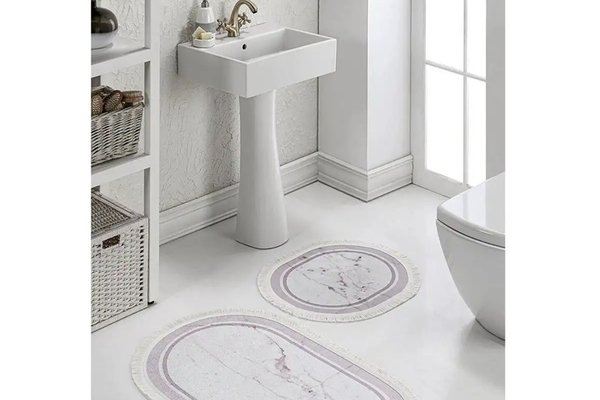Set Covor de Baie Homs Solo Home 50010 - 2 Bucati