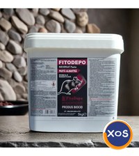 FitoDepo 5 kg- Otrava soareci si sobolani sub forma de pasta albastra - 1