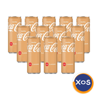 Coca Cola Vanilla import Olanda 330 ml Total Blue - 2