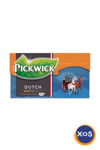 Pickwick Dutch Zwarte ceai negru olandez Total Blue - 1