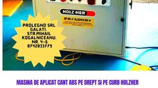 Masina de aplicat cant curb si drept