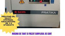 Masina de TAIAT SI FREZAT SURPLUSUL DE cant