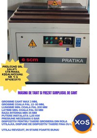 Masina de TAIAT SI FREZAT SURPLUSUL DE cant - 1
