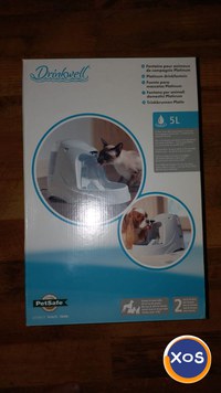 Fantana pentru pisici si caini Drinkwell Platinum Pet Fountain 5 litri - 5