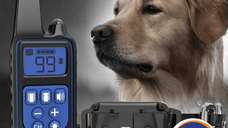 Zgarda dresaj caini cu telecomanda 300m,PETKING COLLAR,sigilat