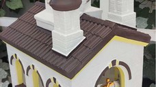 Bisericuta cu Postament pt exterior