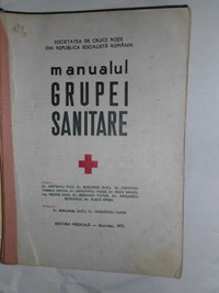 Carte veche de colectie  “Manualul Grupei Sanitare – 1972” - 5