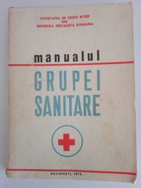 Carte veche de colectie  “Manualul Grupei Sanitare – 1972” - 7