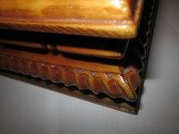 Cutie foarte veche, din lemn sculptat, avand dimensiunea de 30*14*10cm - 17