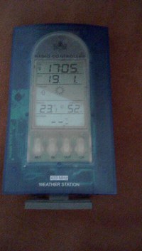 Statie meteo, ceas Meister Anker, + higrometru,barometru,  prognoza - 7