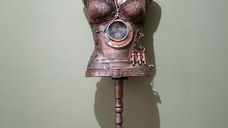 Lampa manechin steampunk/gothic/retro/vintage VANDUT!