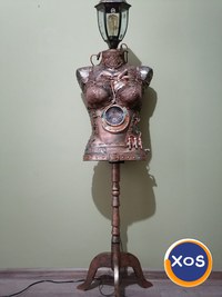 Lampa manechin steampunk/gothic/retro/vintage VANDUT! - 1
