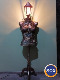 Lampa manechin steampunk/gothic/retro/vintage VANDUT! - 2