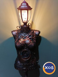 Lampa manechin steampunk/gothic/retro/vintage VANDUT! - 3