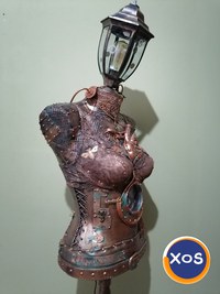 Lampa manechin steampunk/gothic/retro/vintage VANDUT! - 4