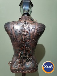 Lampa manechin steampunk/gothic/retro/vintage VANDUT! - 5