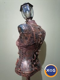Lampa manechin steampunk/gothic/retro/vintage VANDUT! - 6