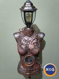 Lampa manechin steampunk/gothic/retro/vintage VANDUT! - 8