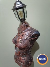 Lampa manechin steampunk/gothic/retro/vintage VANDUT! - 10