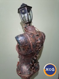 Lampa manechin steampunk/gothic/retro/vintage VANDUT! - 11