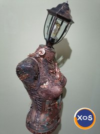 Lampa manechin steampunk/gothic/retro/vintage VANDUT! - 16