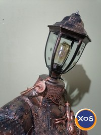 Lampa manechin steampunk/gothic/retro/vintage VANDUT! - 17