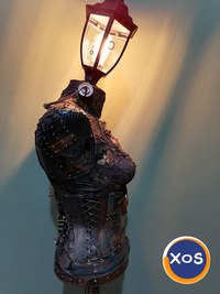 Lampa manechin steampunk/gothic/retro/vintage VANDUT! - 22