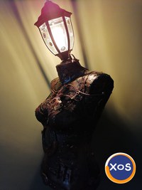 Lampa manechin steampunk/gothic/retro/vintage VANDUT! - 24