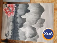 Tablou pe panza in culori acrilice - 1