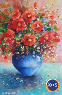 Tablouri originale cu buchete flori - 4