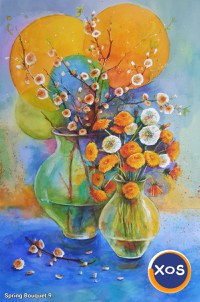 Tablouri originale cu buchete flori - 11