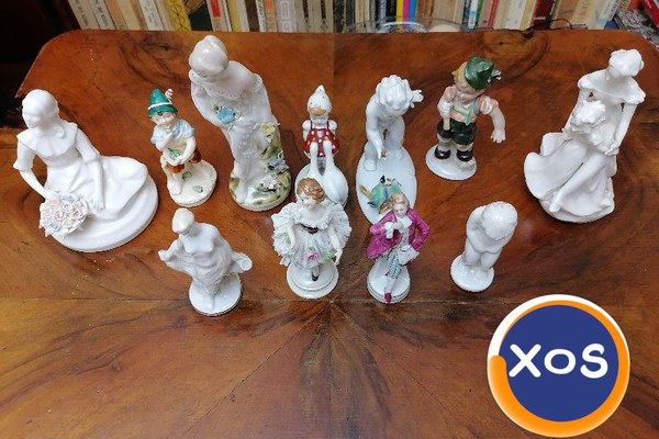 Lot 11 bibelouri (figurine) din porțelan made in RSR vintage
