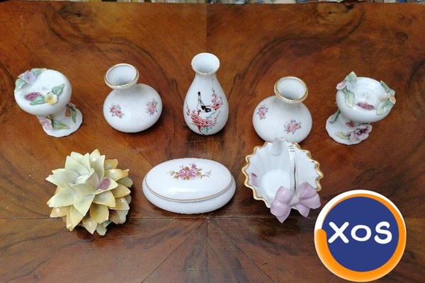 Lot 8 piese din porțelan made in RSR vintage