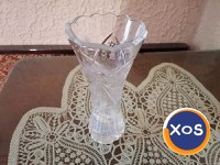 Obiecte din cristal rubin și alb made in RSR vintage - 24
