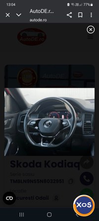 Skoda Kodiaq, diesel,an 2022,200cp,1968 cm. - 8
