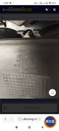 Grila radiator Audi A3 (2008-2012) - 3