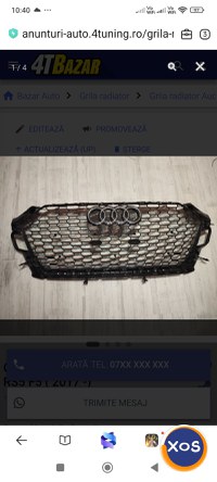 Grila radiator original Audi A5 RS5 F5 ( 2017 -) - 1