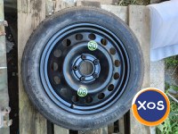 Roata rezerva 17 zoll slim BMW T135/80/R17  cod 6758778  5x120  diamet - 1