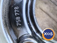 Roata rezerva 17 zoll slim BMW T135/80/R17  cod 6758778  5x120  diamet - 3