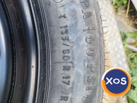 Roata rezerva 17 zoll slim BMW T135/80/R17  cod 6758778  5x120  diamet - 6