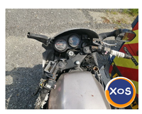 Dacia Logan si motocicleta Yamaha FZ 750 pentru piese - 5