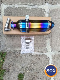 Toba SPORT MOTO / ATV AKRAPOVIC BLUE FLAME ! NOU - 2