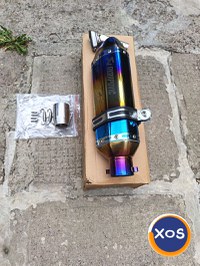 Toba SPORT MOTO / ATV AKRAPOVIC BLUE FLAME ! NOU - 4