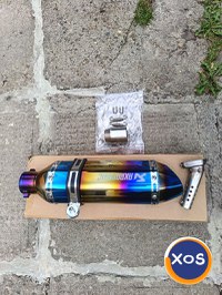 Toba SPORT MOTO / ATV AKRAPOVIC BLUE FLAME ! NOU - 7