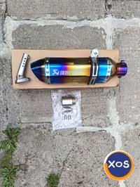 Toba SPORT MOTO / ATV AKRAPOVIC BLUE FLAME ! NOU - 8