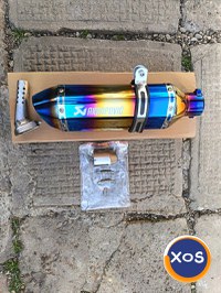 Toba SPORT MOTO / ATV AKRAPOVIC BLUE FLAME ! NOU - 8