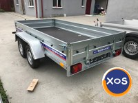 Remorca noua NIEWIADOW 2 axe 750 kg BD 300x150 cu basculare - 3