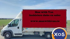 Man with van servicii de inchiriere duba cu sofer transport si mutari