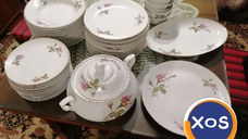 Serviciu de masă din porțelan pentru 12 persoane Mod Firenze vintage