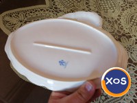 Set platouri porțelan ovale made in RSR vintage - 5 piese - 5